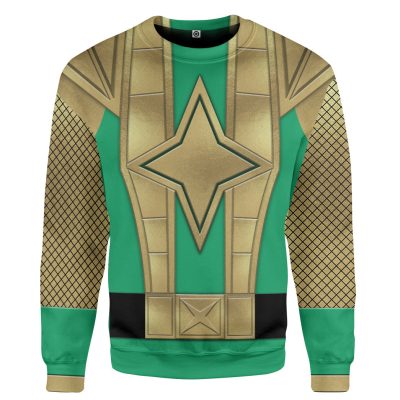 3D Green Samurai Rangers Ninja Storm 3D Sweatshirt