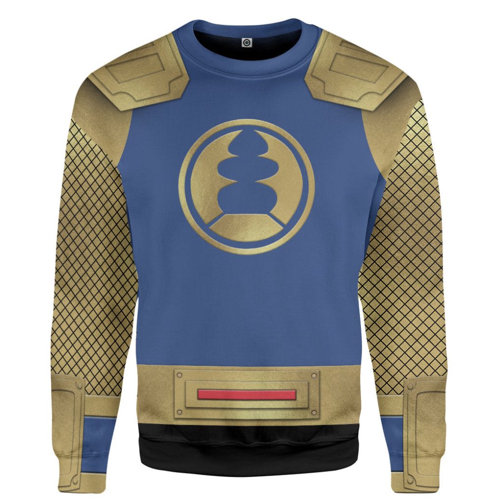 3D The Navy Thunder Rangers Ninja Storm 3D Sweatshirt