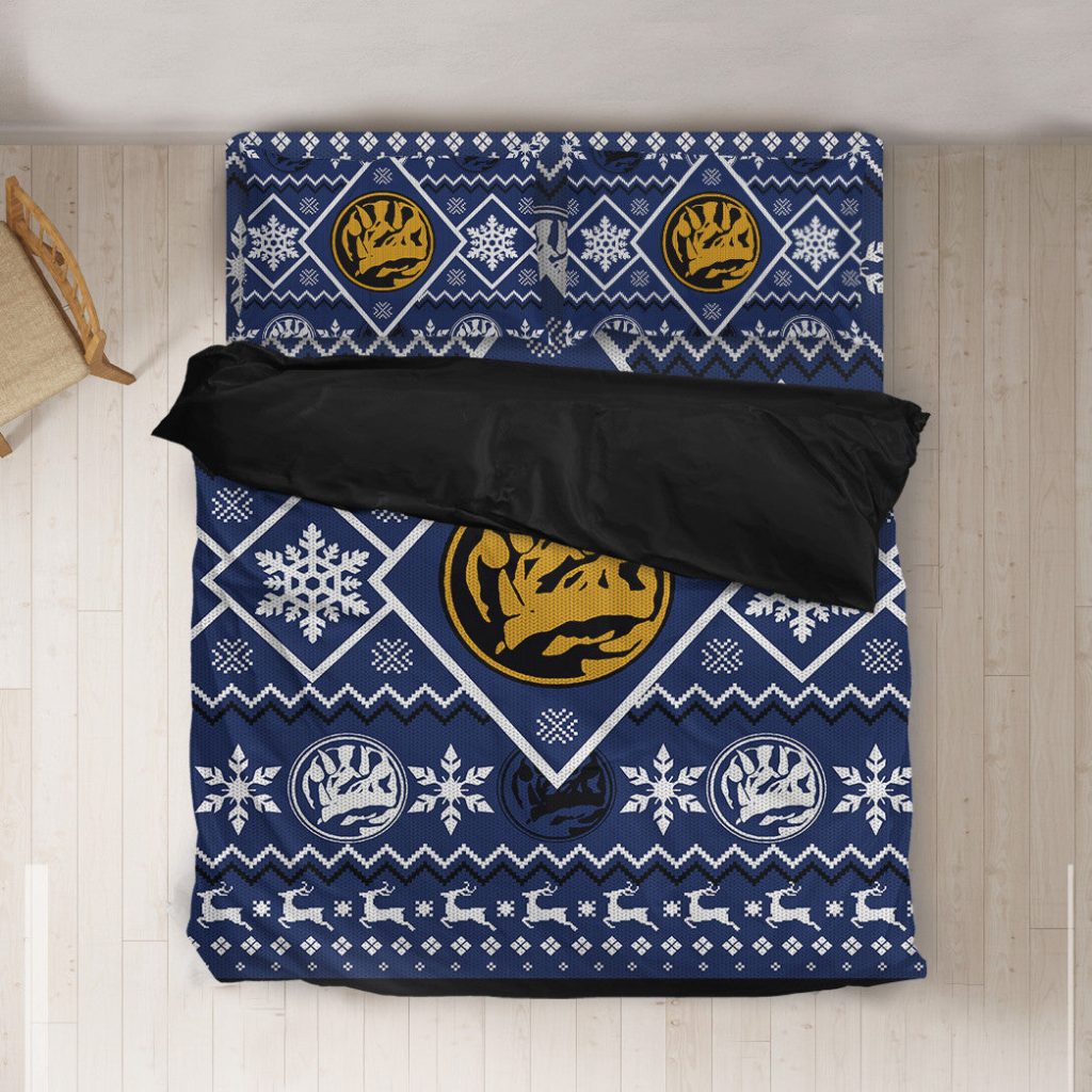 3D Mighty Morphin Blue Power Ranger  Bedding Set - Image 4