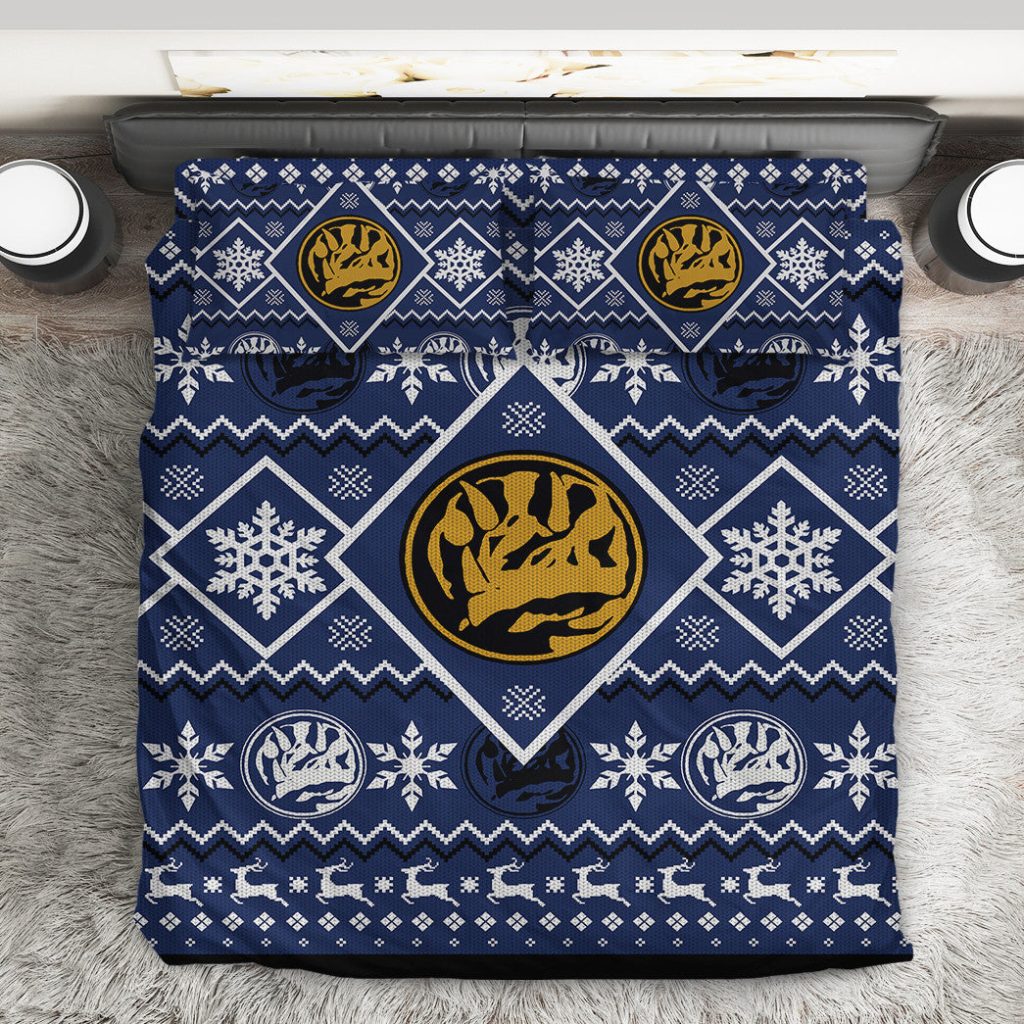 3D Mighty Morphin Blue Power Ranger  Bedding Set