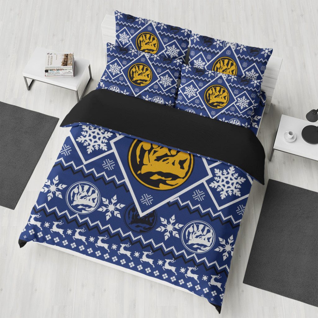 3D Mighty Morphin Blue Power Ranger  Bedding Set - Image 3