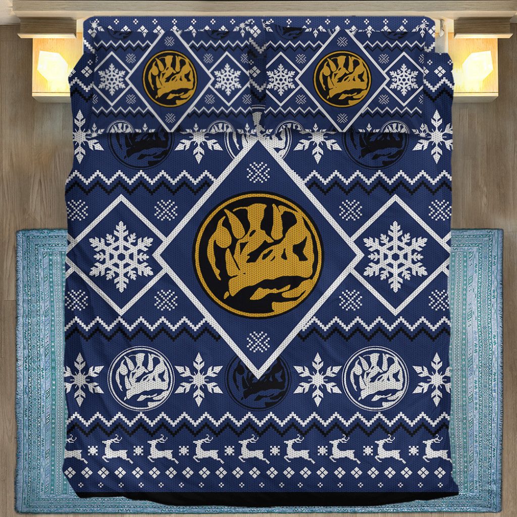 3D Mighty Morphin Blue Power Ranger  Bedding Set - Image 5