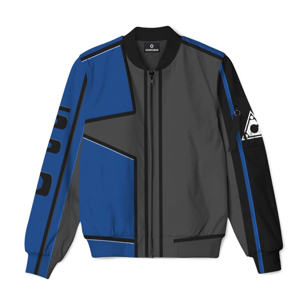 3D Power Rangers SPD Blue Uniform Custom Bomber Jacket