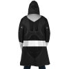 Black Psycho Rangers AOP Hooded Cloak Coat BACK Mockup - Power Rangers Store