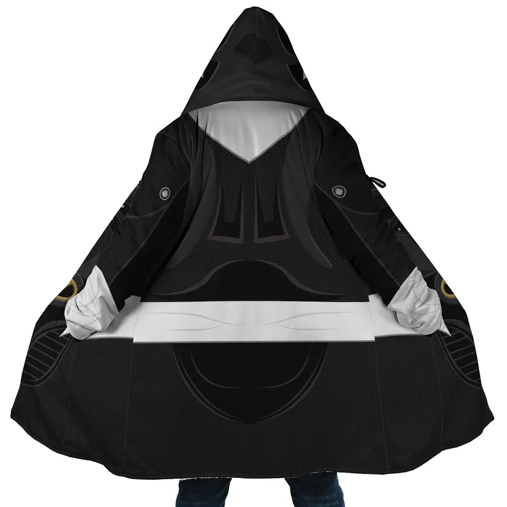 Black Psycho Rangers Dream Cloak Coat