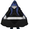Blue Psycho Rangers AOP Hooded Cloak Coat MAIN Mockup - Power Rangers Store