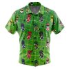 Button Up Hawaiian Shirt front new 26 - Power Rangers Store