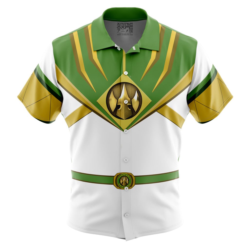 Lord Drakkon Mighty Morphin Power Rangers Button Up Hawaiian Shirt