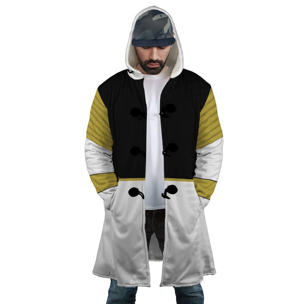 White Ranger Mighty Morphin Power Rangers Dream Cloak Coat - Image 5