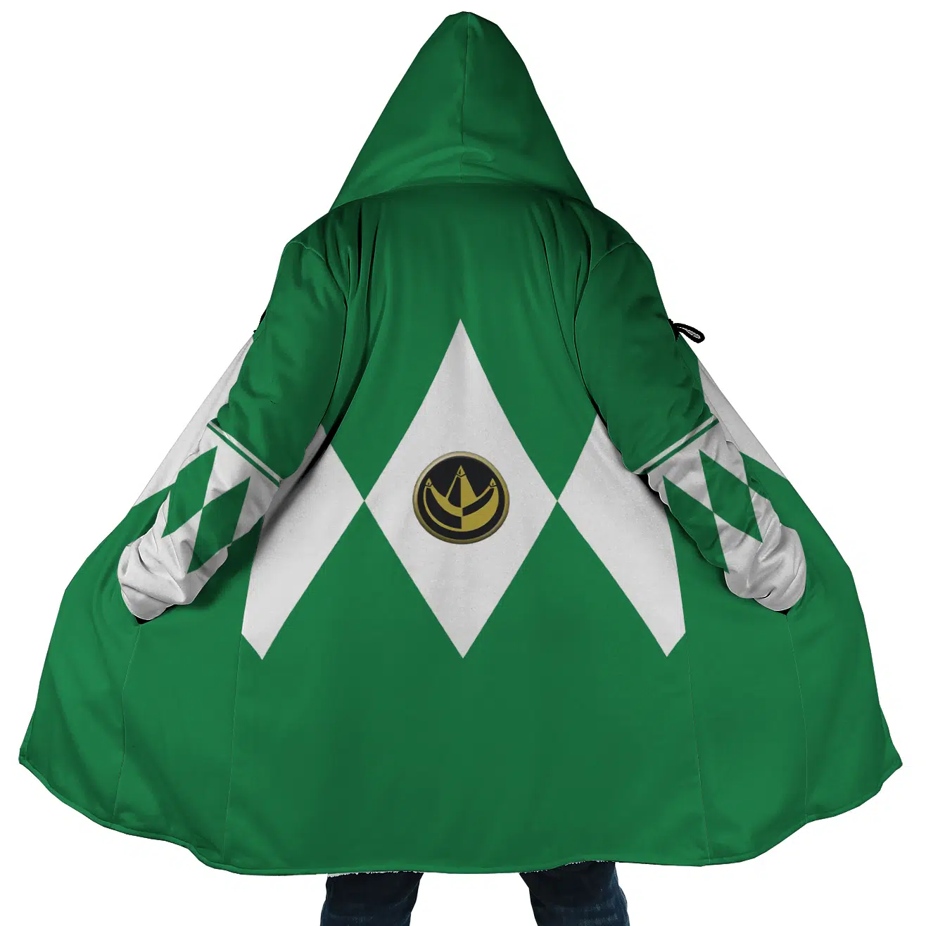 Green Ranger Mighty Morphin Power Rangers Dream Cloak Coat