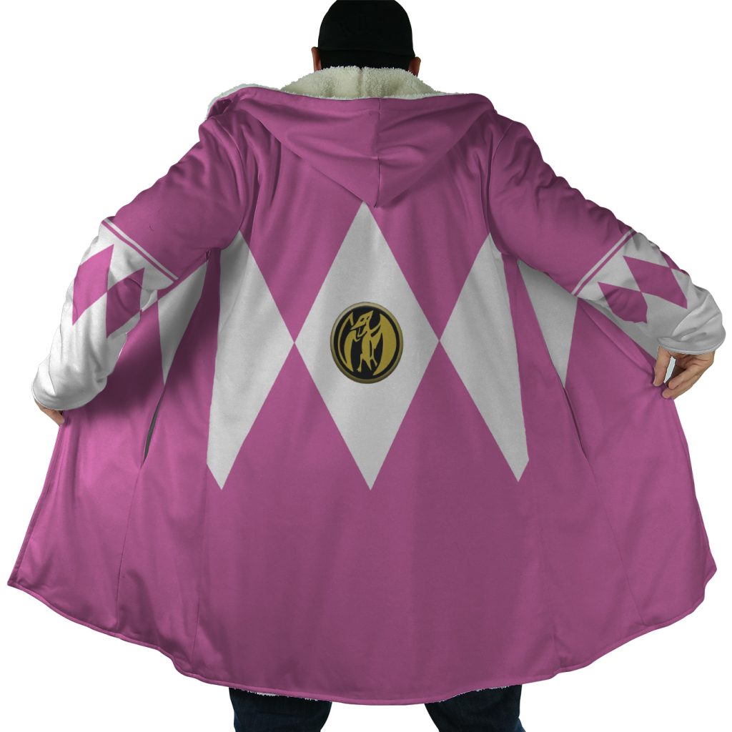 Pink Ranger Mighty Morphin Power Rangers Dream Cloak Coat - Image 4