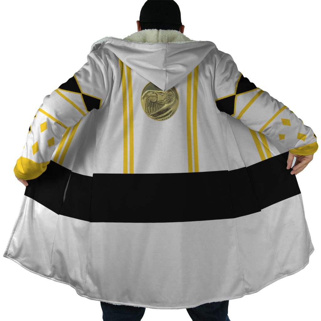 White Ranger Ninjetti  Rangers Dream Cloak Coat - Image 4
