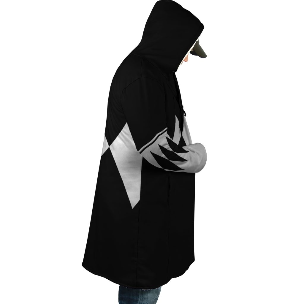 Black Ranger Mighty Morphin Power Rangers Dream Cloak Coat - Image 3