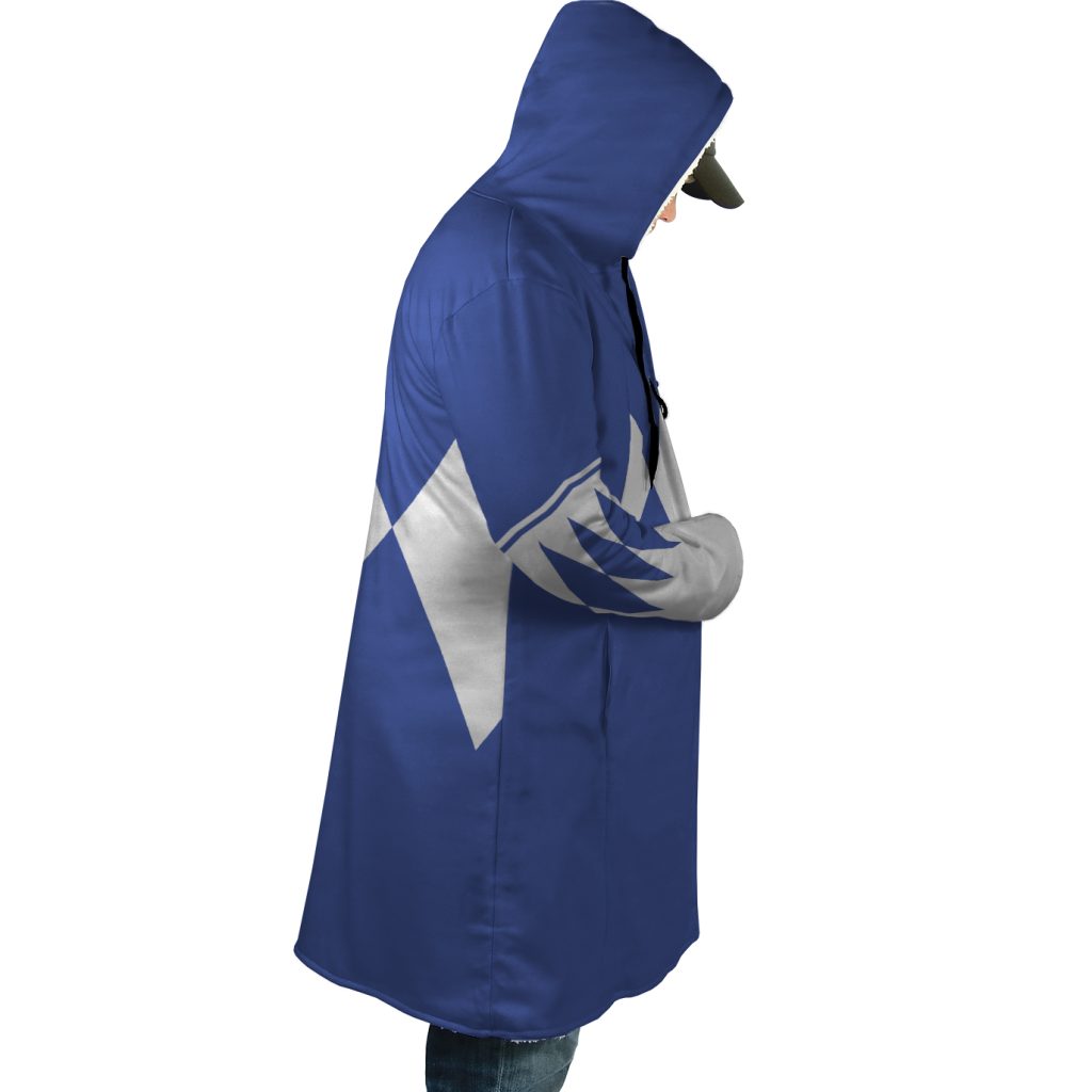 Blue Ranger Mighty Morphin Power Rangers Dream Cloak Coat - Image 3