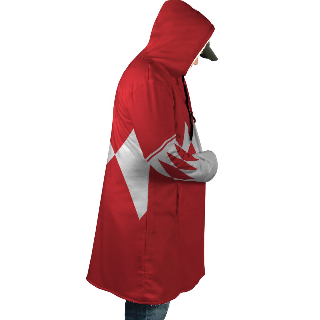 Red Ranger Mighty Morphin Power Rangers Dream Cloak Coat - Image 4