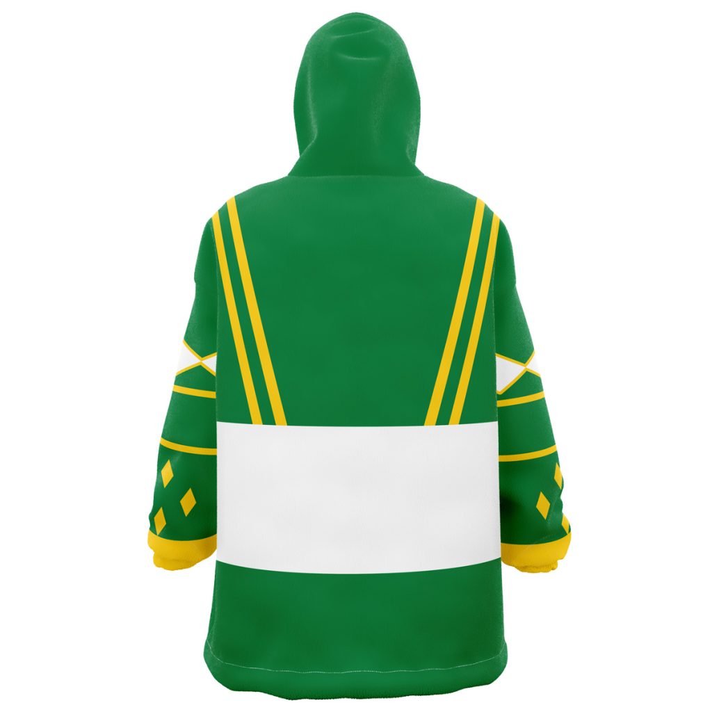 Green Ranger Ninjetti  Rangers Snug Oversized Blanket Hoodie - Image 3
