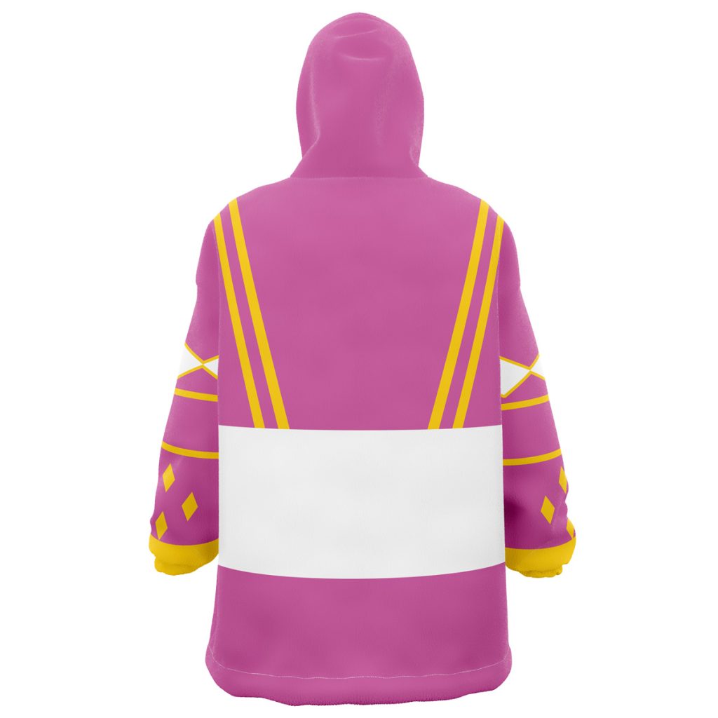 Pink Ranger Ninjetti  Rangers Snug Oversized Blanket Hoodie - Image 3