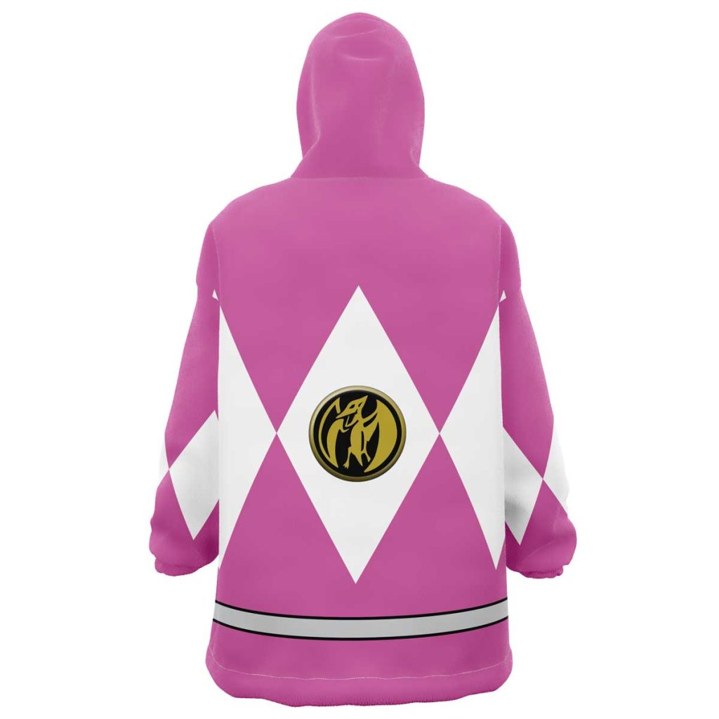 Pink Ranger Mighty Morphin Power Rangers Snug Oversized Blanket Hoodie