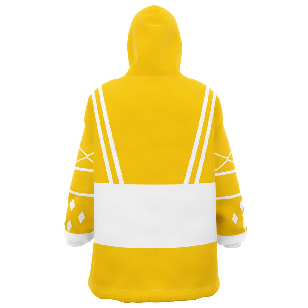 Yellow Ranger Ninjetti  Rangers Snug Oversized Blanket Hoodie - Image 2