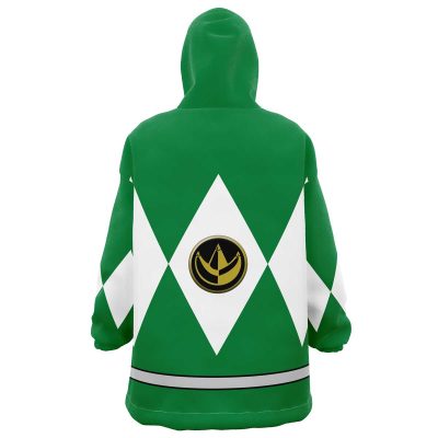Green Ranger Mighty Morphin Power Rangers Snug Oversized Blanket Hoodie