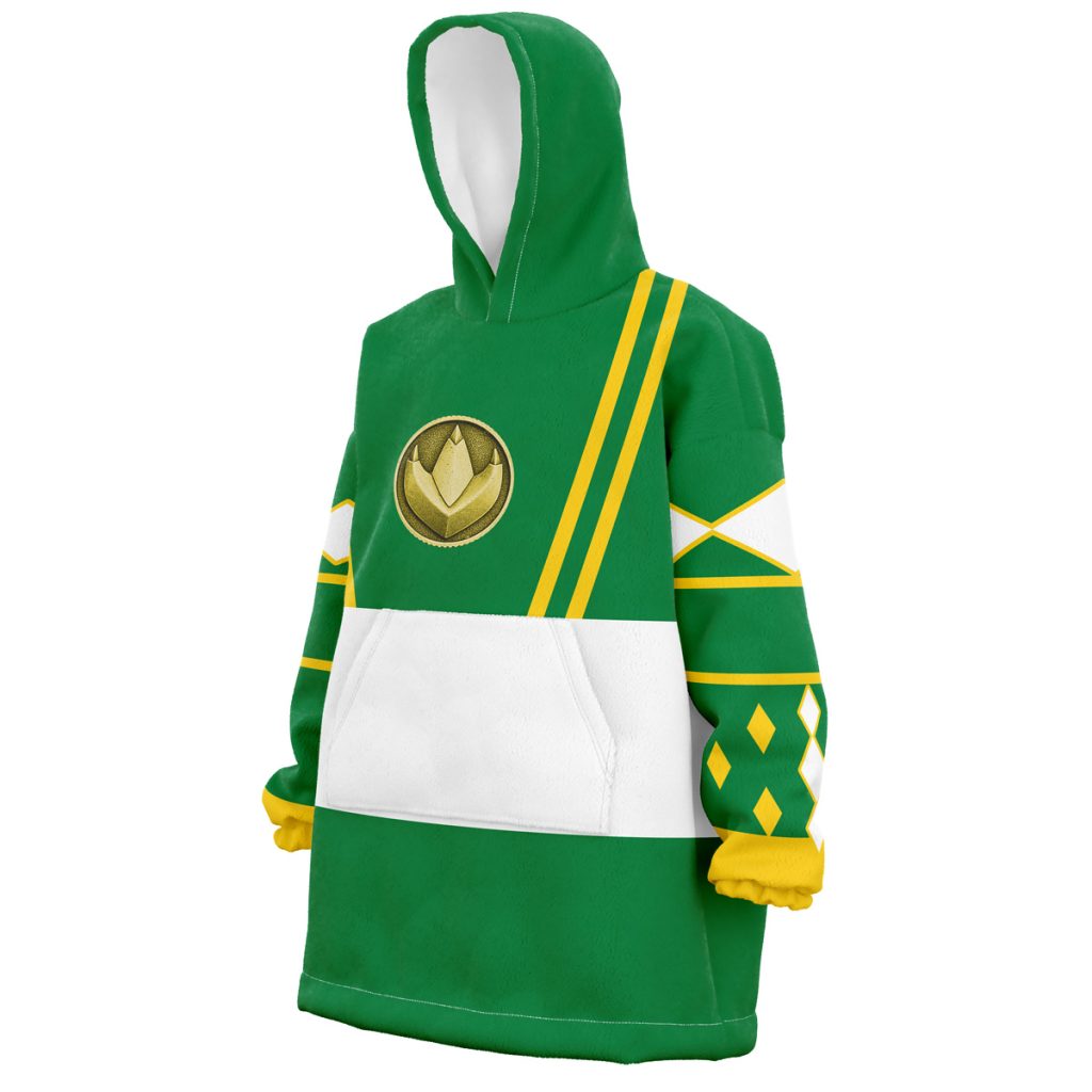 Green Ranger Ninjetti  Rangers Snug Oversized Blanket Hoodie - Image 2