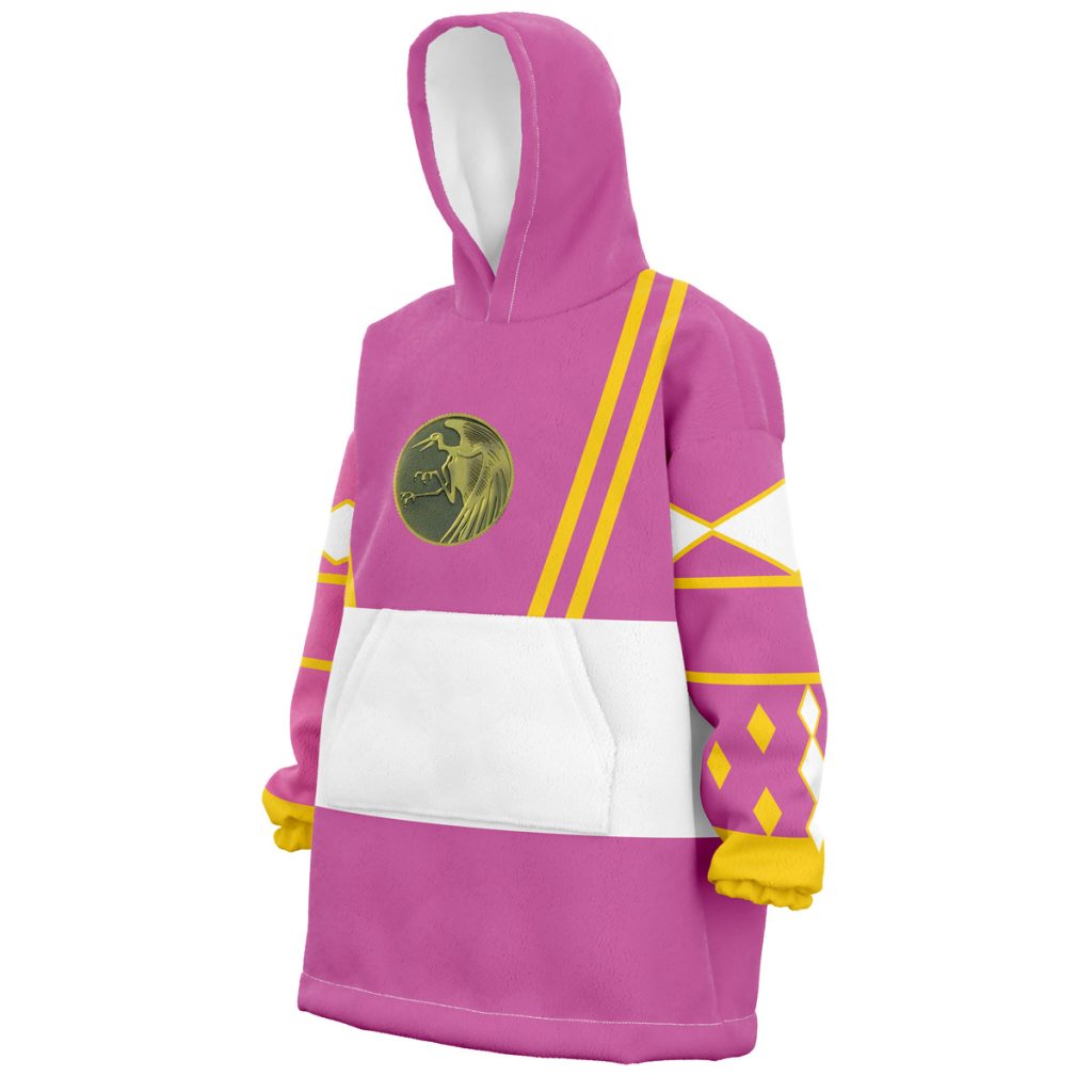 Pink Ranger Ninjetti  Rangers Snug Oversized Blanket Hoodie - Image 2