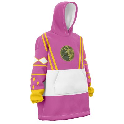 Pink Ranger Ninjetti  Rangers Snug Oversized Blanket Hoodie