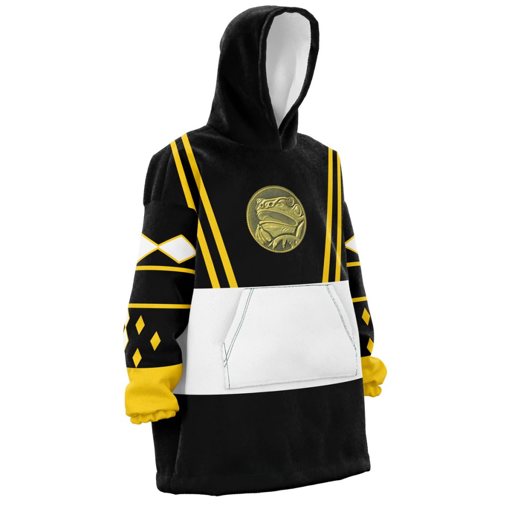 Black Ranger Ninjetti  Rangers Snug Oversized Blanket Hoodie