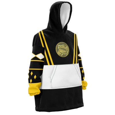 Black Ranger Ninjetti  Rangers Snug Oversized Blanket Hoodie