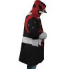 Red Psycho Rangers AOP Hooded Cloak Coat RIGHT Mockup - Power Rangers Store
