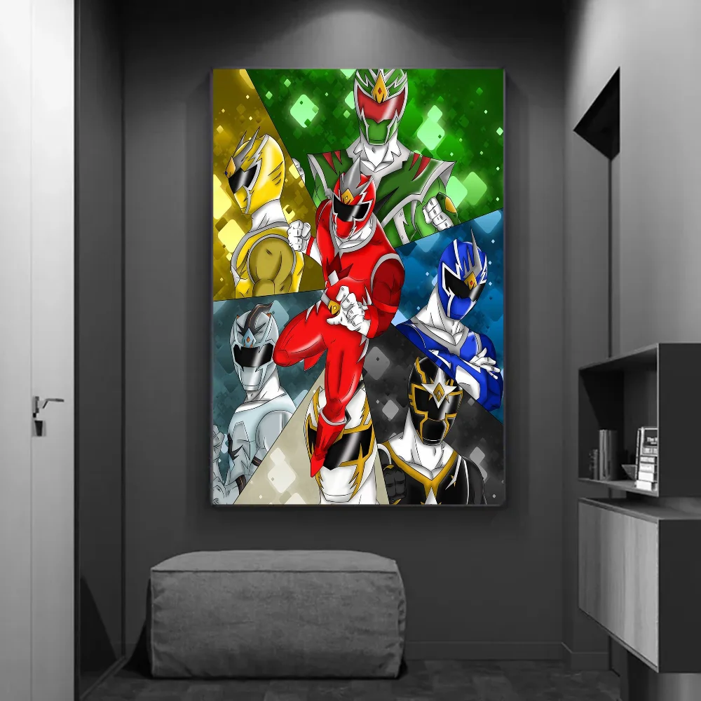 Power Rangers Ninja Mighty Morphin Wall Art