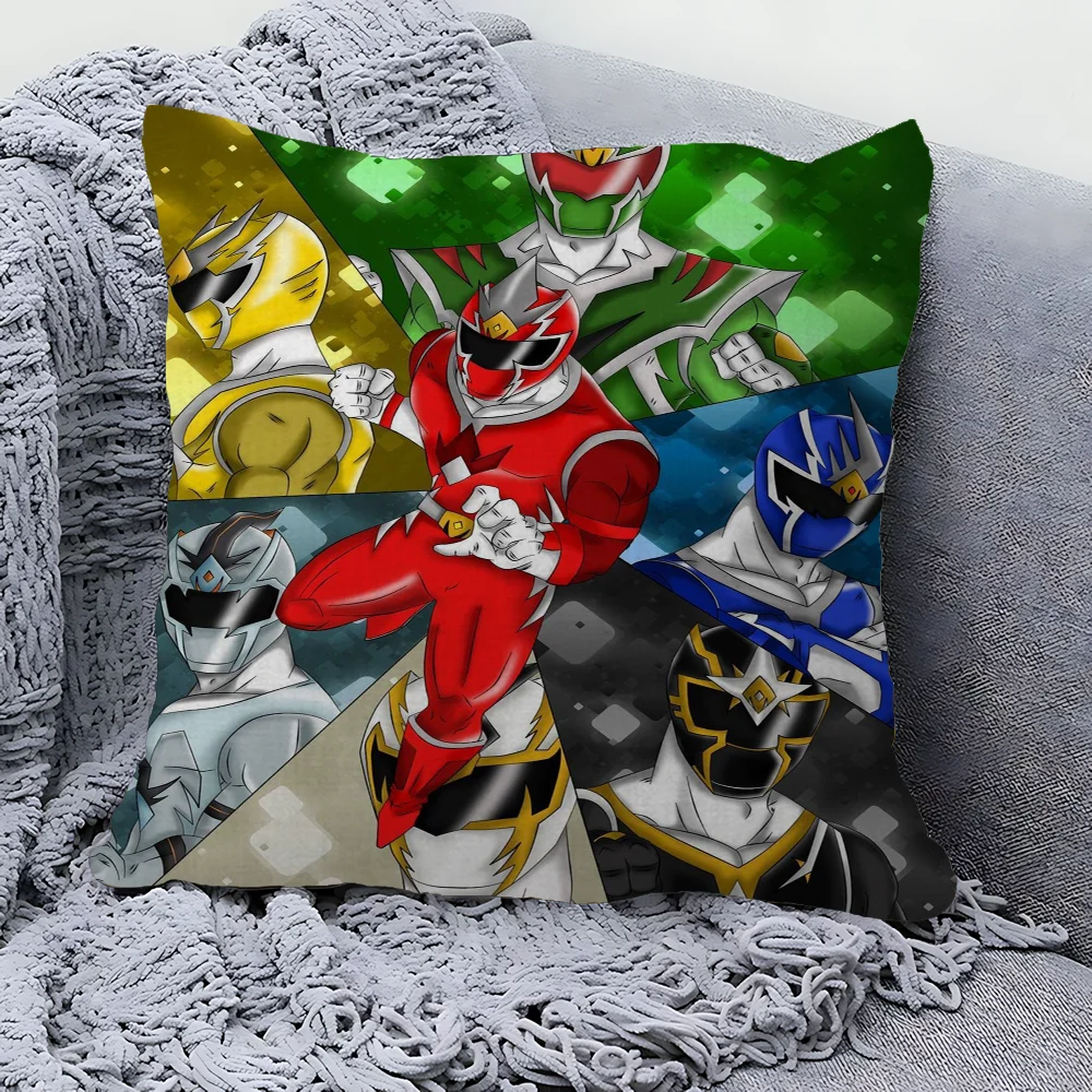 MMPR Power Rangers Best  Throw Pillow