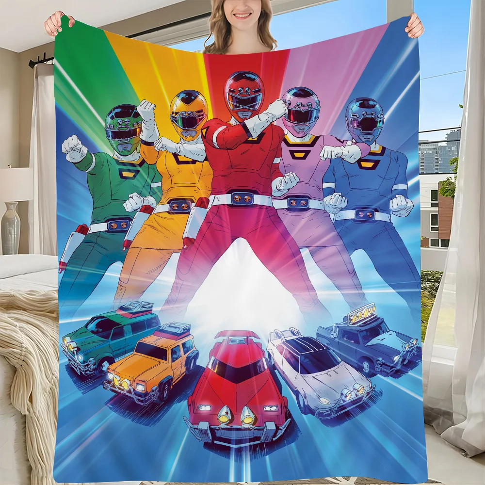 Movie Power Ranger With Car Blanket