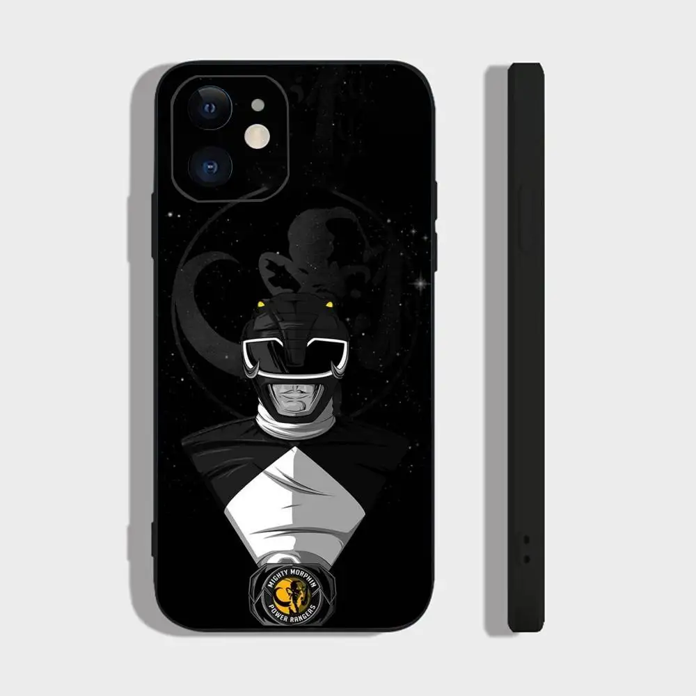 Black Power Rangers Iphone Case