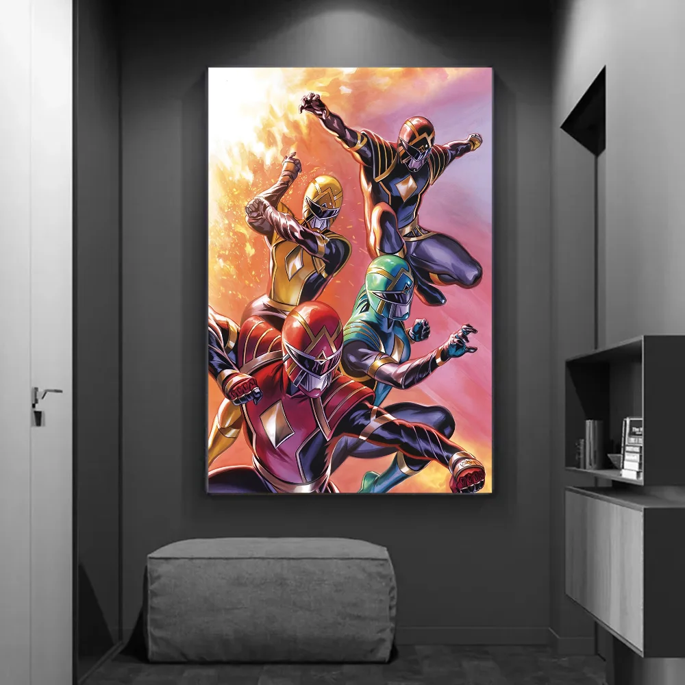 Power Rangers  Powerful Wall Art