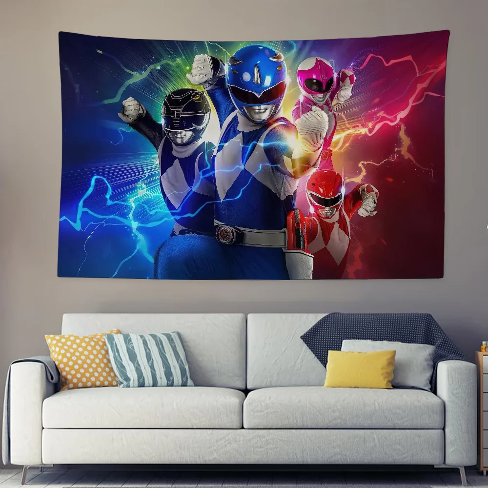 Movie Power Cool Rangers Light Speed Tapestry