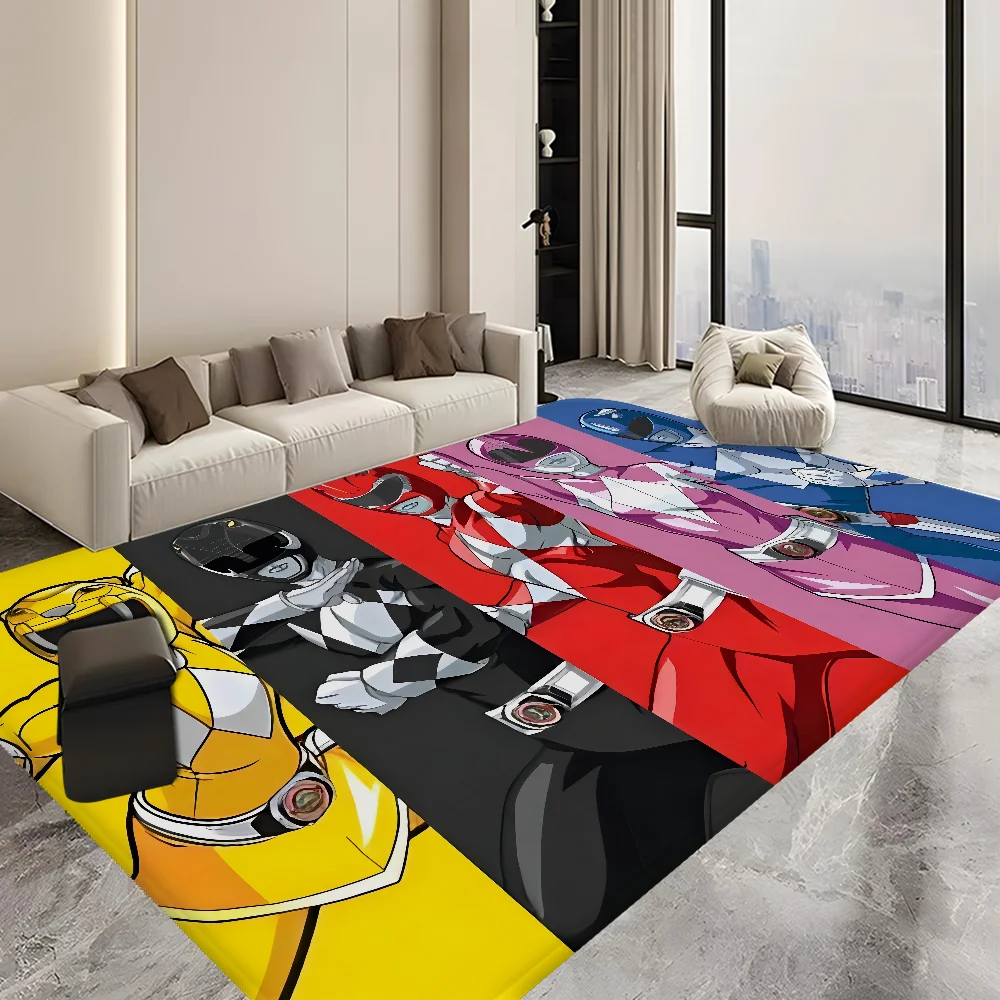 New Design Mighty Morphin Power Rangers Rug