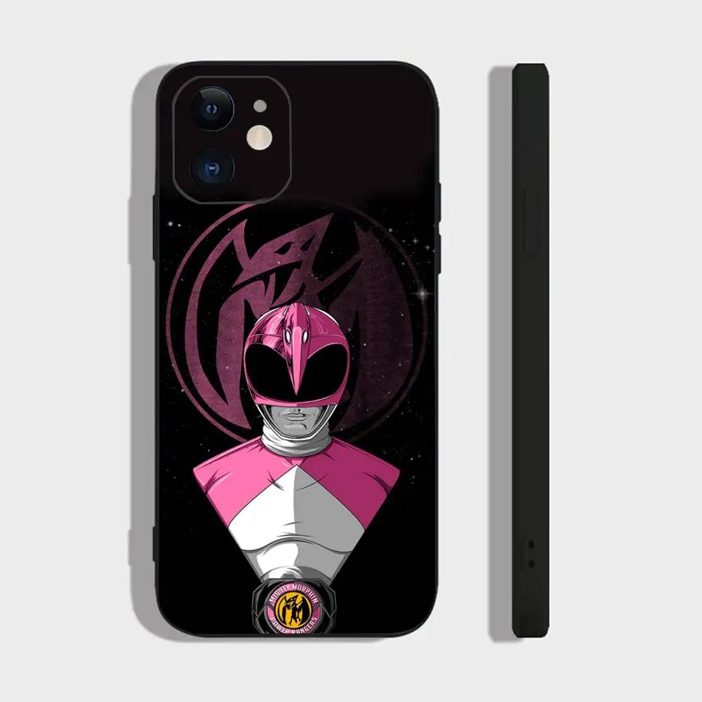 Pink Power Ranger Iphone Case