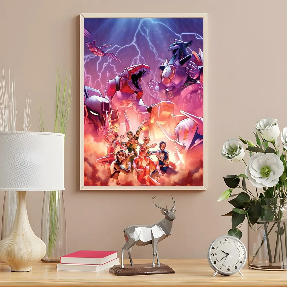 Ninja Power Rangers Wall Art