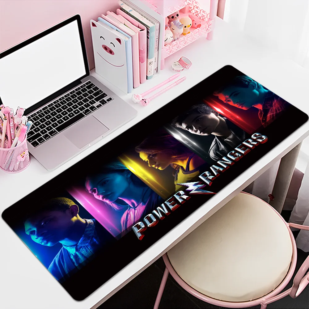 Power Ranger Movie Large Mousepad