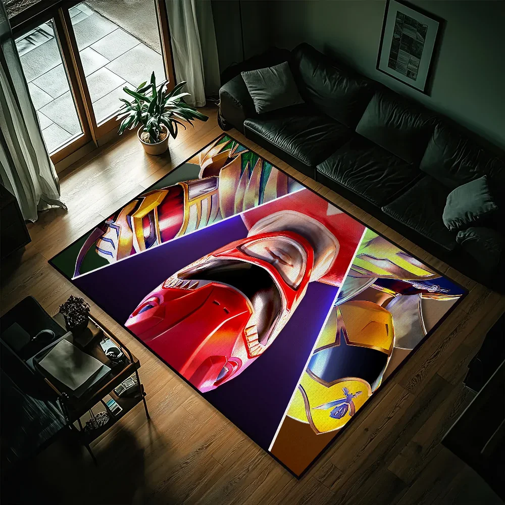 Power Rangers MMPR Movies Rug