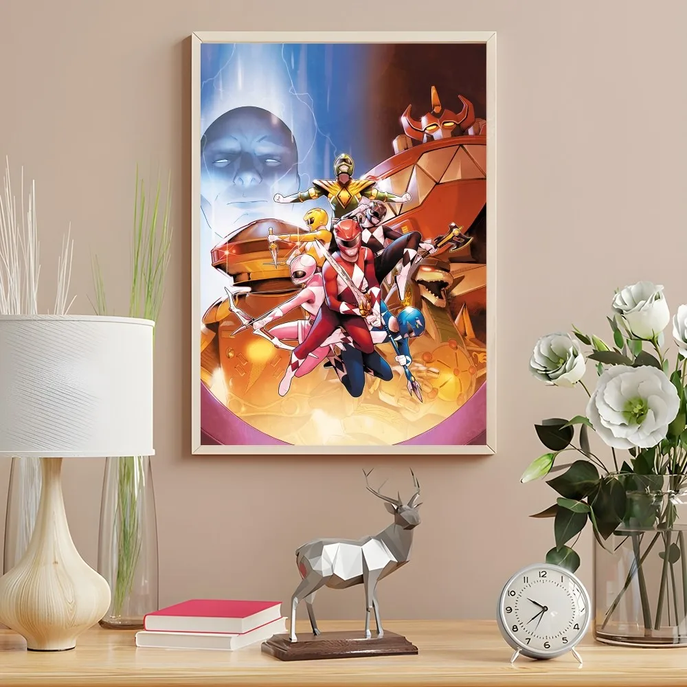 Power Rangers Vintage Design  Wall Art