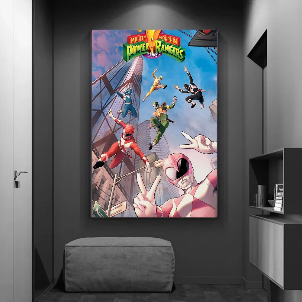 Power Rangers Mighty Morphin Wall Art