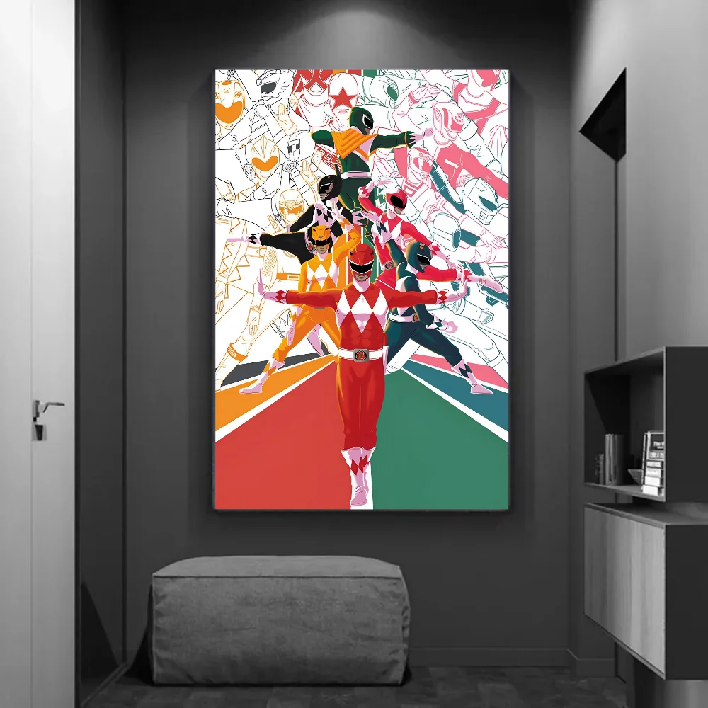 Power Rangers Classic  Wall Art
