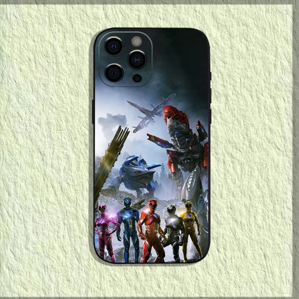 Power Ranger MMPR Grey Phone Case