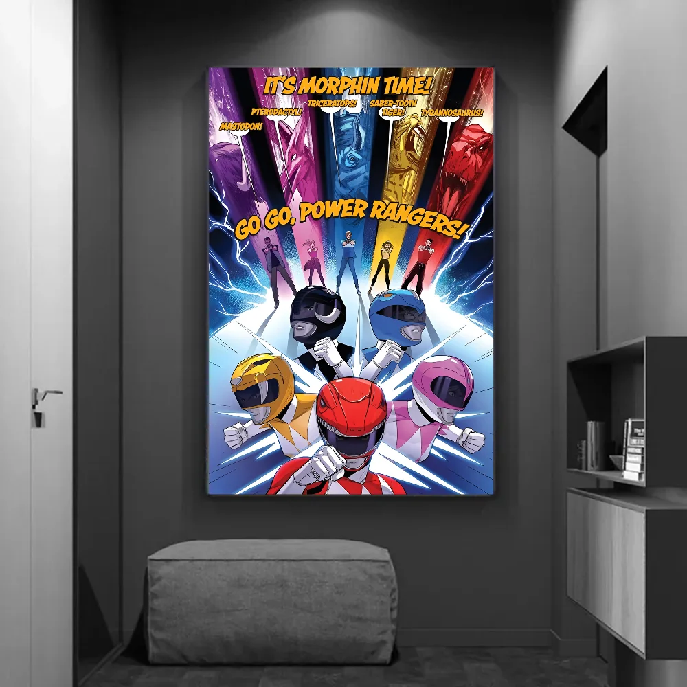 Power Rangers It's Mighty Morphin Wall Art