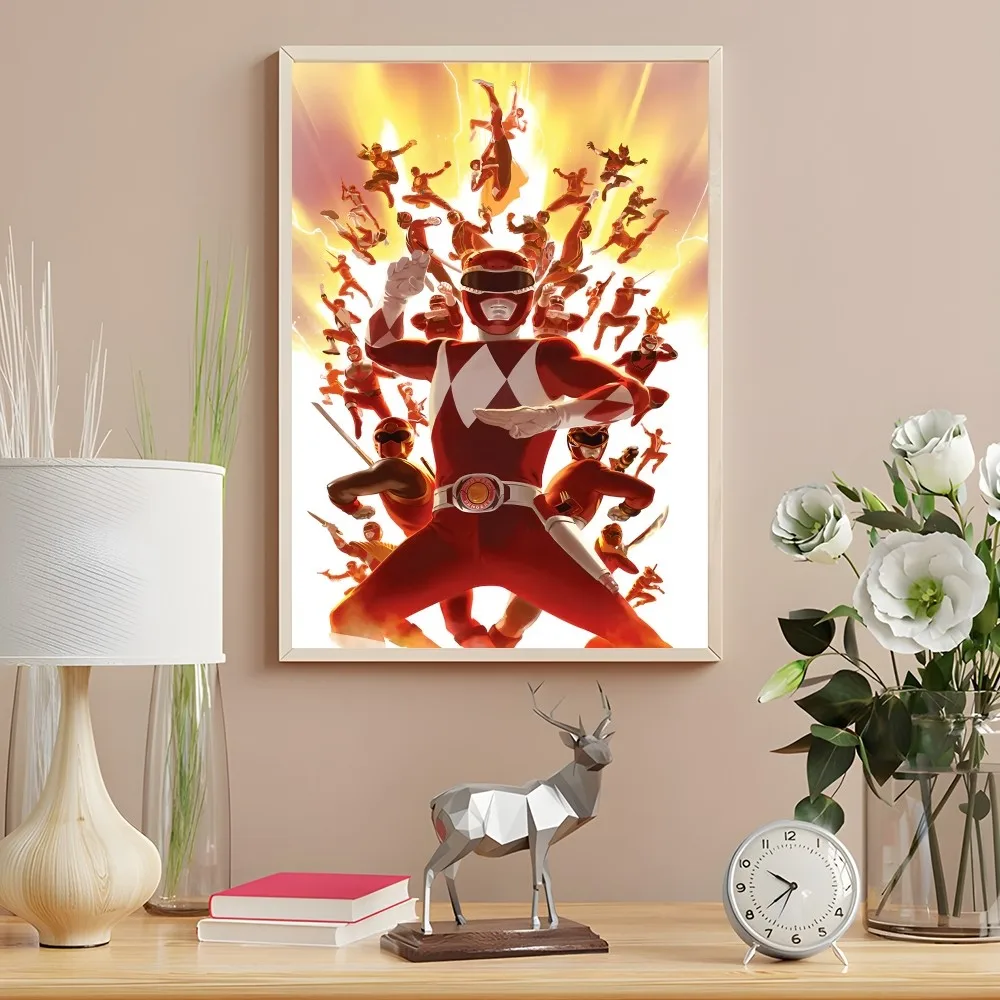 Hot Red Ranger Wall Art