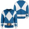 cosplay blue power ranger custom t shirts hoodies apparel hd qm0102204 3d custom fleece hoodies 286369 - Power Rangers Store
