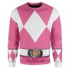 cosplay pink power ranger custom t shirts hoodies apparel h01025 3d custom fleece hoodies long sleeve s 823270 - Power Rangers Store