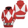 cosplay red power ranger custom t shirts hoodies apparel hd qm0102201 3d custom fleece hoodies 226136 - Power Rangers Store